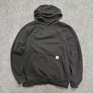 Carhartt Hoodie Men's M Loose Fit Faded Workwear Pullover Hooded